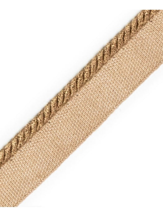 Scalamandre Cord With Tape Chamois Trim Sample PL64660216