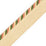 Scalamandre Cord With Tape Corail Et Vert Trim PL64660253