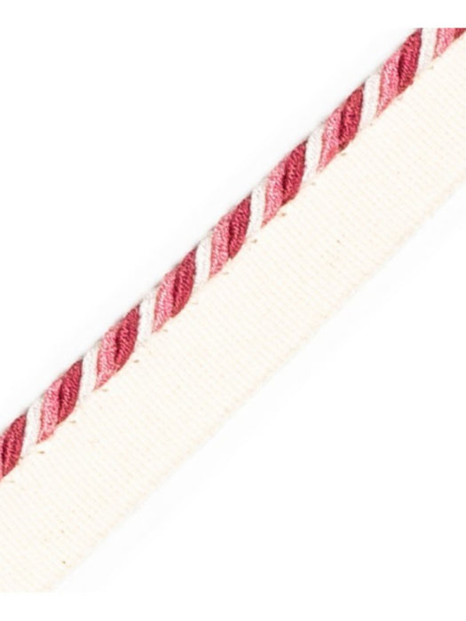 Scalamandre Cord With Tape Lilas Trim Sample PL64660254