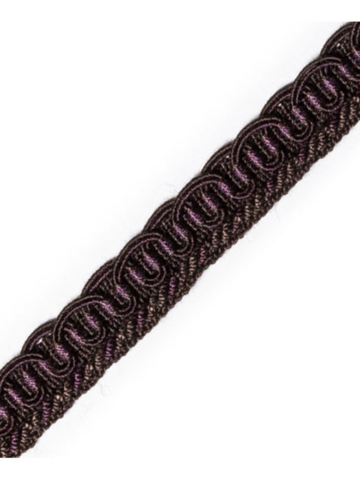 Scalamandre Gimp Prune Trim Sample PL64320295