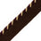 Scalamandre Cord With Tape Prune Et Bronze Trim PL64660296