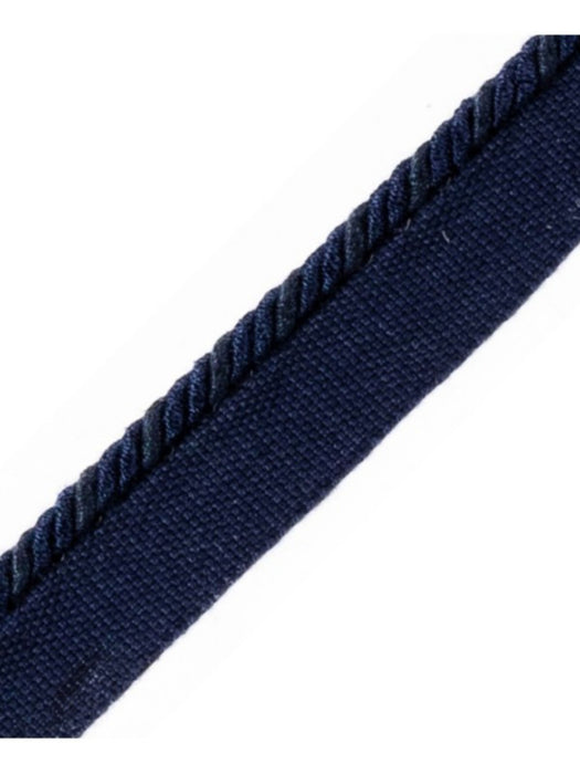 Scalamandre Cord With Tape Marine Trim Sample PL64660302