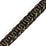 Scalamandre Gimp Noir Et Or Trim PL64320304