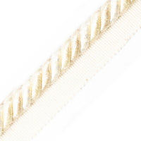 Scalamandre Safari Cord With Tape B Ivory Trim PL44640401
