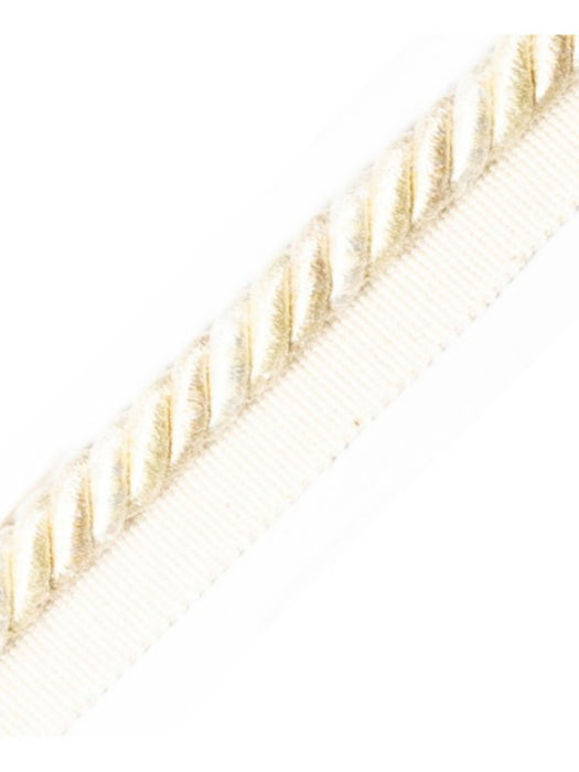 Scalamandre Safari Cord With Tape B Ivory Trim PL44640401