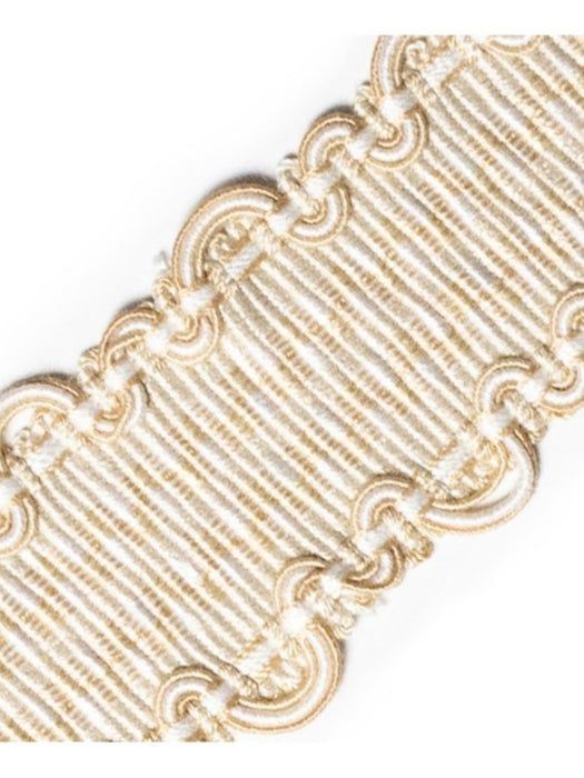 Scalamandre Safari Braid Beige Trim PL44410402
