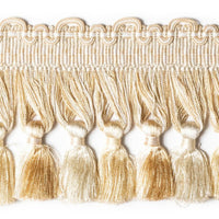 Scalamandre Safari Tassel Fringe Beige Trim PL44440402