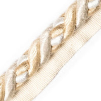 Scalamandre Safari Cord With Tape A Beige Trim PL44590402