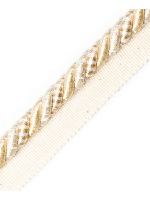 Scalamandre Safari Cord With Tape B Beige Trim PL44640402