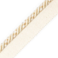 Scalamandre Safari Cord With Tape C Beige Trim PL44660402