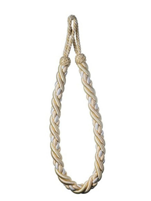 Scalamandre Safari Rope Tieback Beige Trim Sample PL44730402
