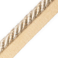 Scalamandre Safari Cord With Tape B Taupe Trim PL44640403