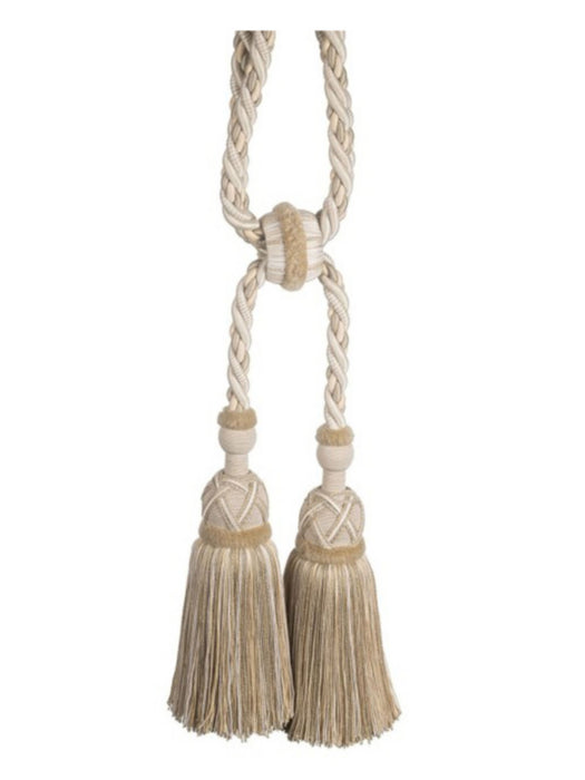 Scalamandre Safari Cut Fringe Tieback A Taupe Trim Sample PL44770403