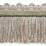 Scalamandre Safari Fringe With Chenille Pewter Trim PL44230404