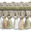 Scalamandre Safari Tassel Fringe Chenille Pewter Trim PL44240404