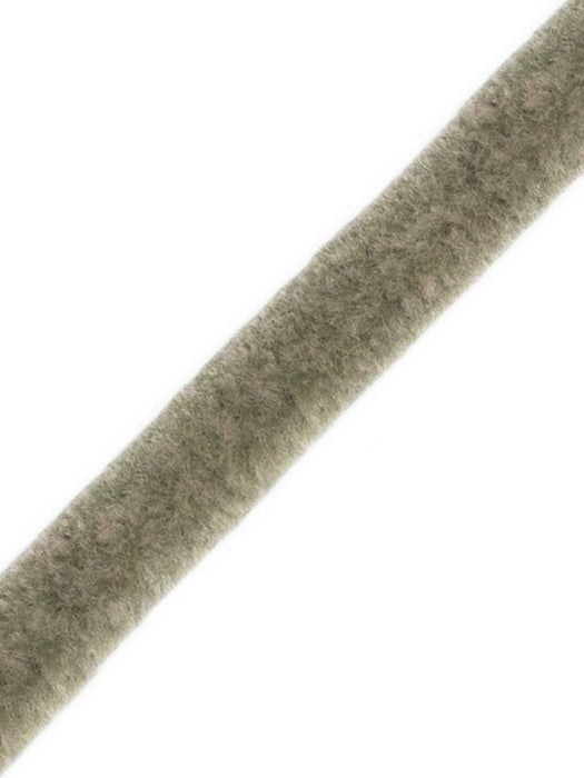 Scalamandre Safari Tweeded Chenille A Pewter Trim Sample PL44490404
