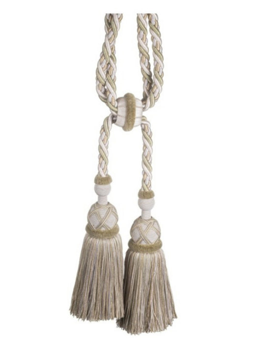 Scalamandre Safari Cut Fringe Tieback A Pewter Trim Sample PL44770404