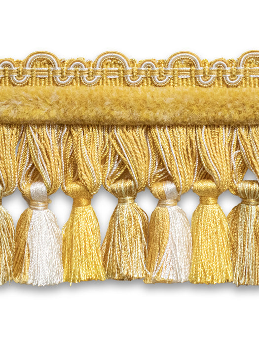 Scalamandre Safari Tassel Fringe Chenille Vanilla Trim PL44240405