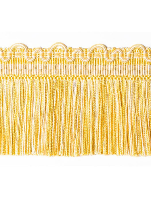 Scalamandre Safari Cut Fringe Vanilla Trim Sample PL44430405