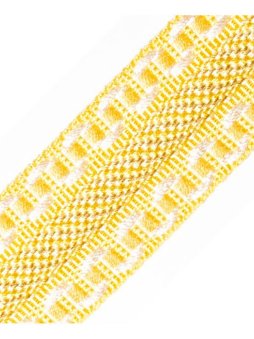 Scalamandre Safari Galon Vanilla Trim Sample PL44460405