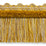 Scalamandre Safari Fringe With Chenille Saffron Trim PL44230406