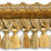Scalamandre Safari Tassel Fringe Chenille Saffron Trim PL44240406