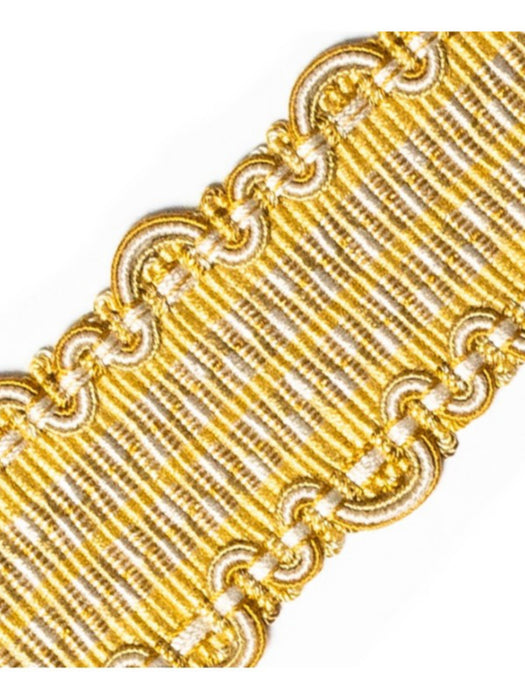 Scalamandre Safari Braid Saffron Trim Sample PL44410406