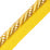 Scalamandre Safari Cord With Tape B Saffron Trim PL44640406