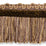 Scalamandre Safari Fringe With Chenille Coffee Trim PL44230407
