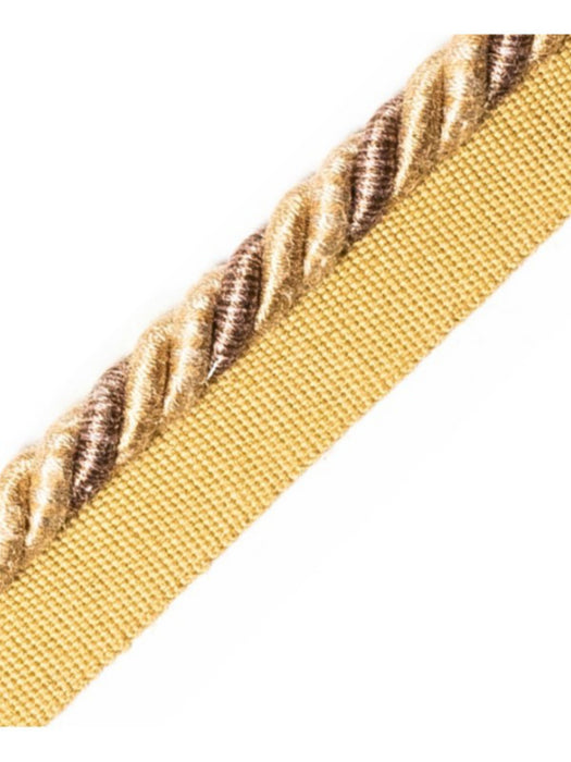 Scalamandre Safari Cord With Tape B Coffee Trim PL44640407