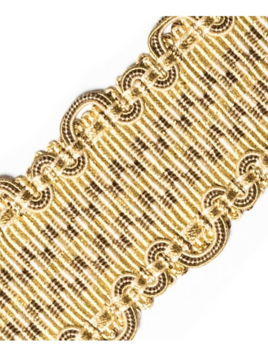 Scalamandre Safari Braid Medium Beige Trim Sample PL44410408