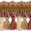 Scalamandre Safari Tassel Fringe Chenille Tea Rose Trim PL44240409