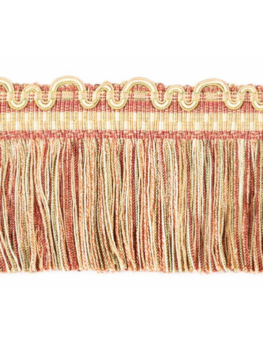 Scalamandre Safari Cut Fringe Tea Rose Trim PL44430409