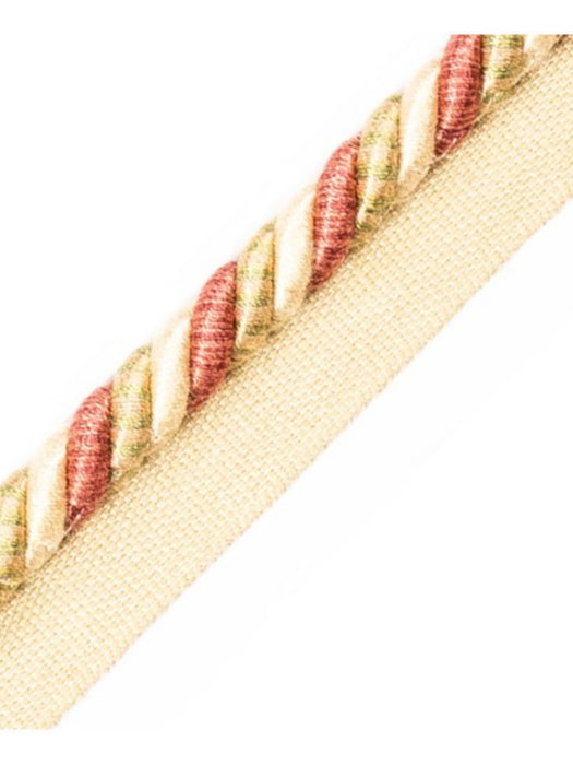 Scalamandre Safari Cord With Tape B Tea Rose Trim PL44640409