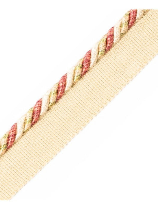 Scalamandre Safari Cord With Tape C Tea Rose Trim PL44660409