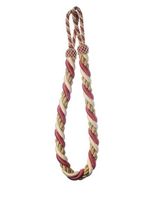 Scalamandre Safari Rope Tieback Tea Rose Trim PL44730409
