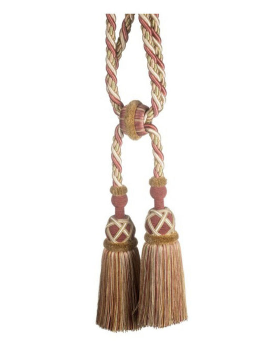 Scalamandre Safari Cut Fringe Tieback A Tea Rose Trim PL44770409