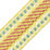 Scalamandre Safari Galon Teal/Rose Trim PL44460410