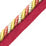 Scalamandre Safari Cord With Tape B Teal/Rose Trim PL44640410
