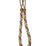 Scalamandre Safari Rope Tieback Teal/Rose Trim PL44730410