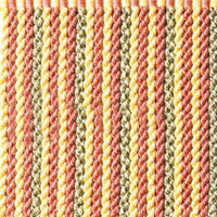 Scalamandre Safari Bullion Fringe B Rose/Gold/Green Trim PL44200411