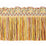 Scalamandre Safari Cut Fringe Rose/Gold/Green Trim PL44430411