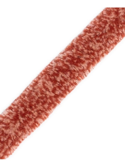 Scalamandre Safari Tweeded Chenille B Rose/Gold/Green Trim PL44500411