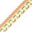 Scalamandre Safari Piping With Tape Rose/Gold/Green Trim PL44560411