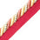 Scalamandre Safari Cord With Tape B Rose/Gold/Green Trim PL44640411