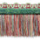 Scalamandre Safari Fringe With Chenille Rose/Blue Trim PL44230413