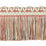 Scalamandre Safari Cut Fringe Rose/Blue Trim PL44430413