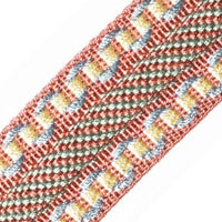 Scalamandre Safari Galon Rose/Blue Trim PL44460413