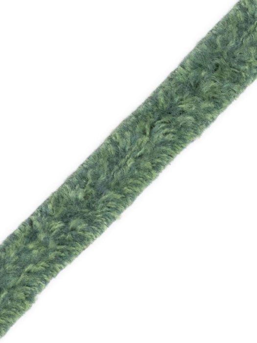 Scalamandre Safari Tweeded Chenille A Rose/Blue Trim Sample PL44490413