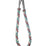 Scalamandre Safari Rope Tieback Rose/Blue Trim PL44730413